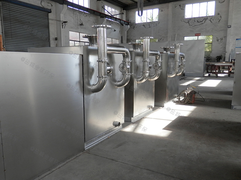 工厂食堂中小型移动式油水分离设备大小
