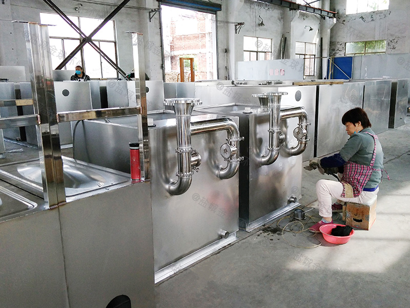 餐饮专用大埋地自动排水油水分离净化器工厂