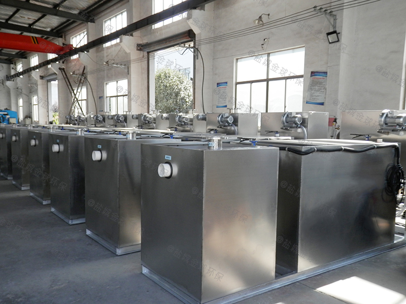 工厂食堂地埋式大无动力油水分离处理装置怎么使用