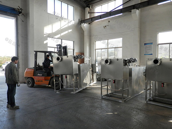工地食堂地上式机械隔油池提升设备设计标准