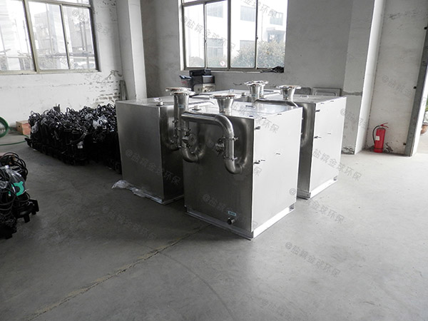 火锅店大型地下室机械隔油池提升设备的型号规格