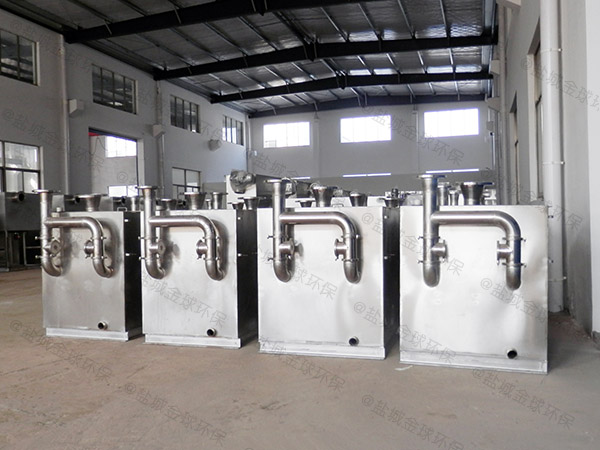 奶茶店单泵污水提升装置水管尺寸