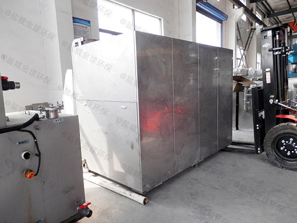 日处理10吨自动化厨余垃圾处理设备一体机处理流程
