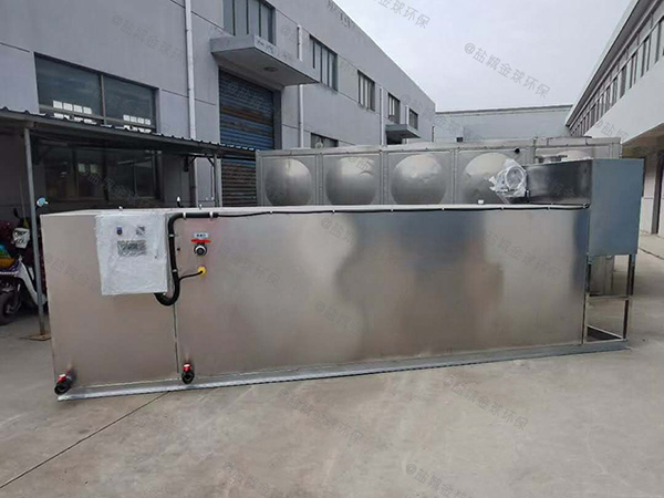 饭店厨房排水沟地埋式压缩空气三级隔油器设计标准