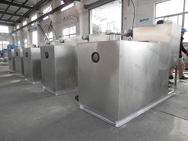 餐饮厨房大分体式气浮式油水分离器生产厂
