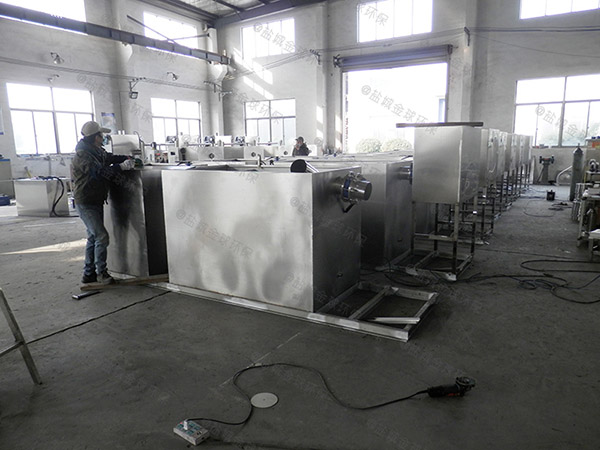 地上式自动排水餐厨垃圾油水分离处理设备尺寸